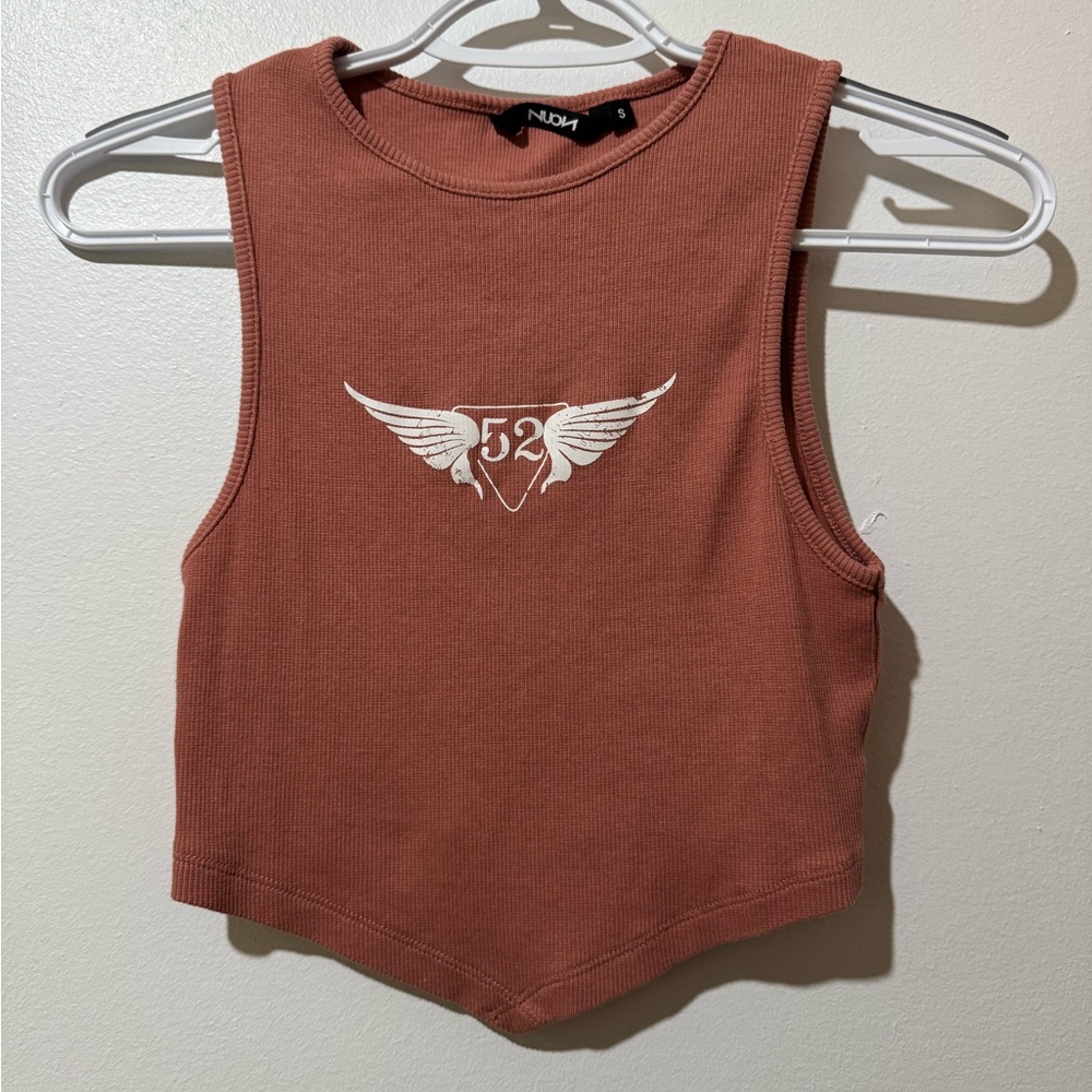 Women's Rust Sleeveless Top